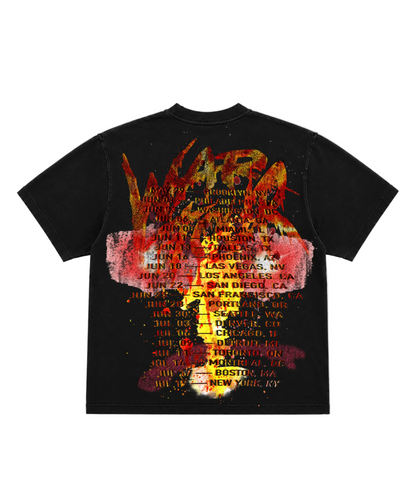 LOST ARMY x DOG TAGZ War Tour - Burn The World Tee